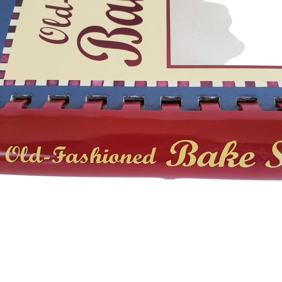 VTG Old Fashioned Bake Sale Recipe Cookbook Desserts Comb Binding Color Pictures - Picture 7 of 7